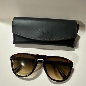 PERSOL PO649 24/57 HAVANA FRAME W/ Brown POLARIZED AUTHENTIC ITALY 649 SERIES